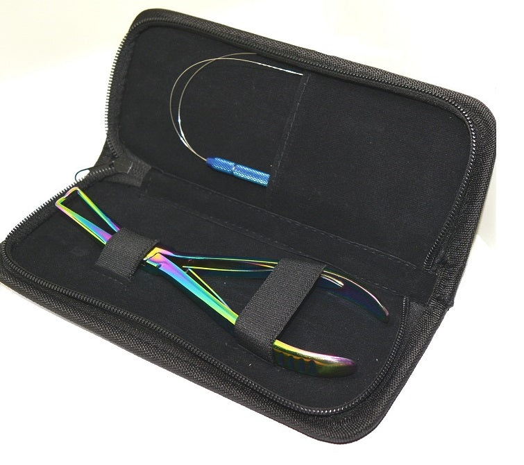 Werkzeug-Set für Profis zur schonenden Entfernung von Microring Haarverlängerungen – Rubin Extensions®