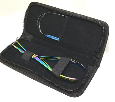 Werkzeug-Set für Profis zur schonenden Entfernung von Microring Haarverlängerungen – Rubin Extensions®