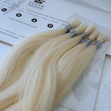 Premium Schnitthaar Extensions für individuelle Salon-Anwendungen – Rubin Extensions®