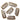 Braune Ersatz-Clips zur Befestigung von Clip-In Echthaar Extensions – Rubin Extensions®