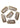Braune Ersatz-Clips zur Befestigung von Clip-In Echthaar Extensions – Rubin Extensions®