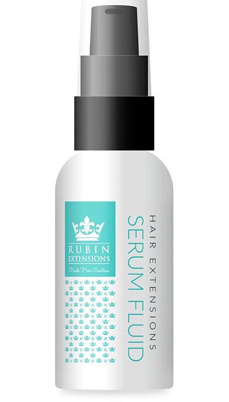 Verpackung des Spezial Serum Fluid für Echthaar Extensions, 50ml – Rubin Extensions®