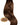 Frontalansicht der unsichtbaren Tape-In Extensions in Kastanien-Dunkelbraun, Excellence Line, 35–55 cm – Rubin Extensions®