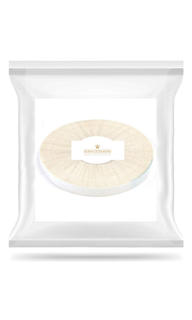 Rolle Ersatz-Klebestreifen Extra Strong für Tape-in Extensions, Vorderansicht der Verpackung – Rubin Extensions®