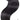Naturbelassene Microring-Strähnen in tiefem Schwarz, ideal für dichtes und langes Echthaar – Rubin Extensions®