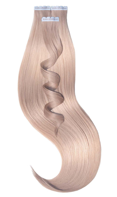 Excellence Line Tape-In Extensions in Nussbraun, 100% Echthaar, Länge 45 cm – Rubin Extensions®