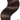 Ponytail Extensions aus 100% Echthaar in Kastanien-Dunkelbraun, wählbare Länge 35 bis 55 cm – Rubin Extensions®