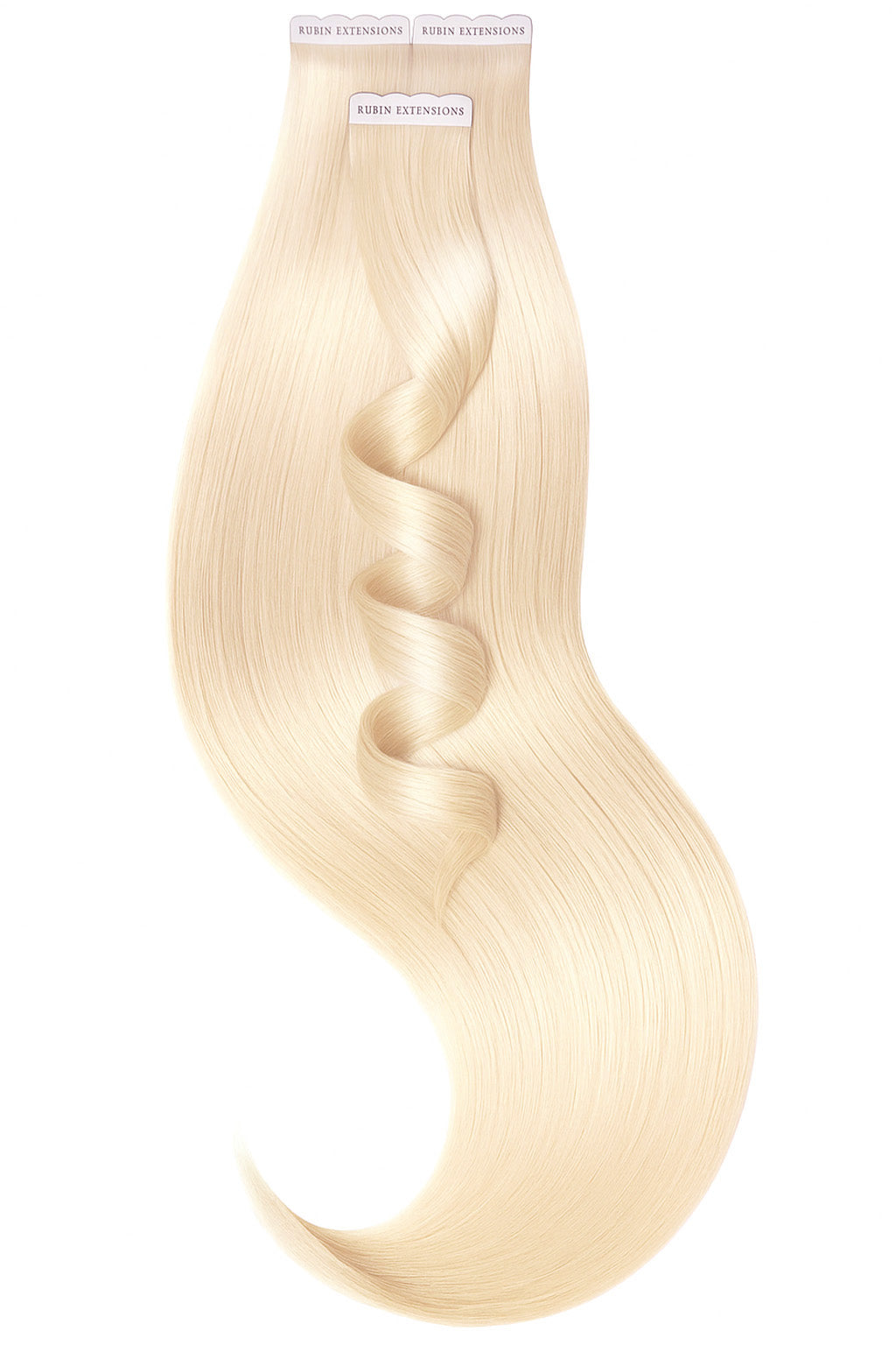 Tape-in Echthaarsträhnen in Honigblond, Pro Deluxe Line, Länge 41–51 cm – Rubin Extensions®