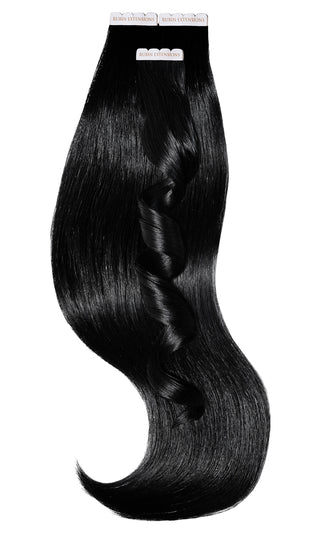 EXCELLENCE LINE TAPE-IN EXTENSIONS Schwarz