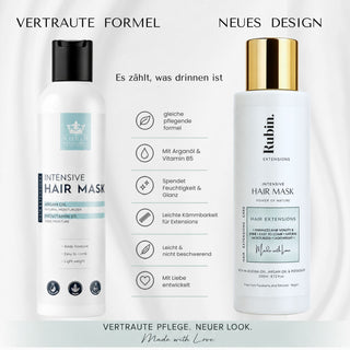 Intensiv-Haar Extensions Haarmaske  200ml NEW | RUBIN EXTENSIONS