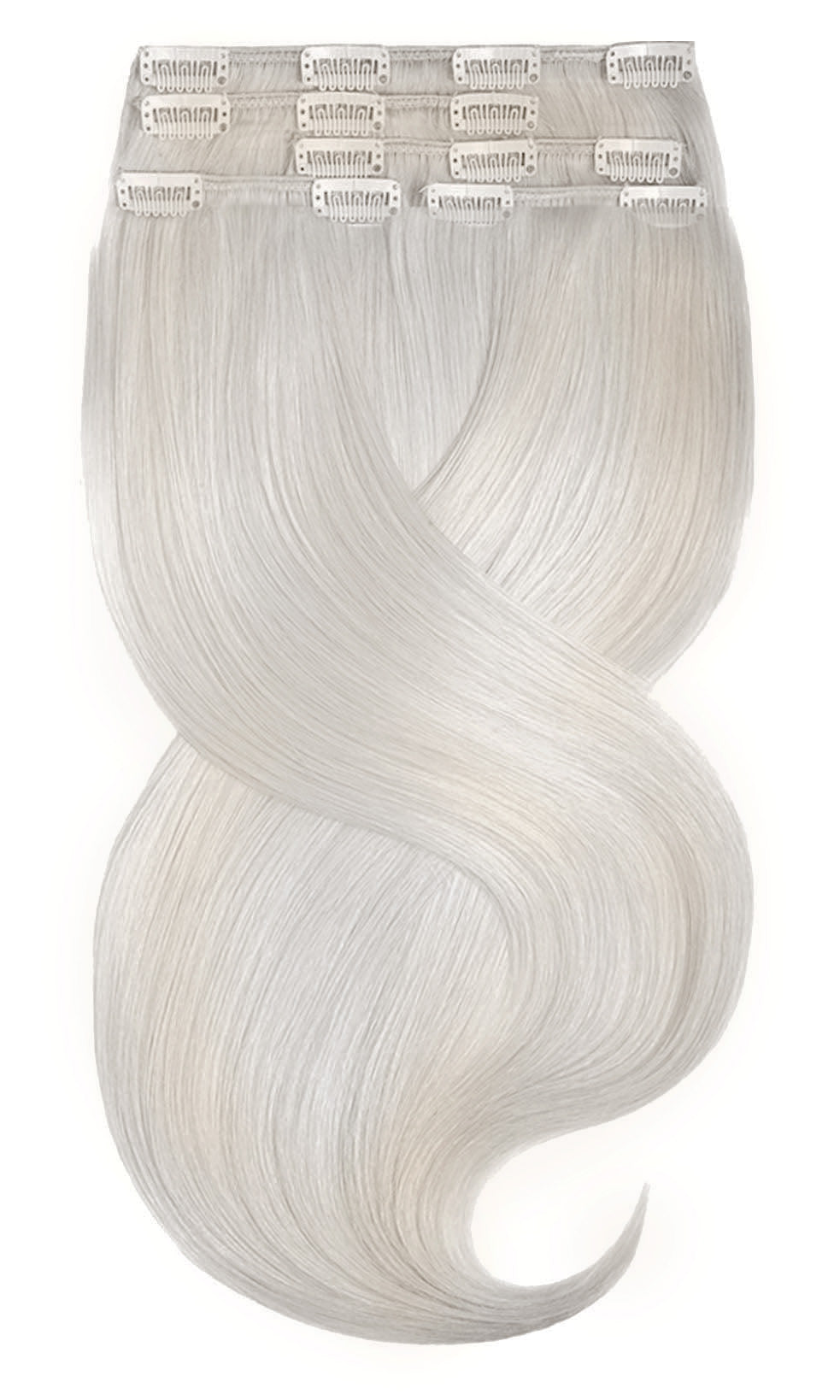 Clip-in Extensions Diamond Line SILVERBLOND