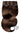 Clip-In Extensions Diamond Line Kastanien-Dunkelbraun, Vollansicht 30–50 cm, 100% Echthaar – Rubin Extensions®