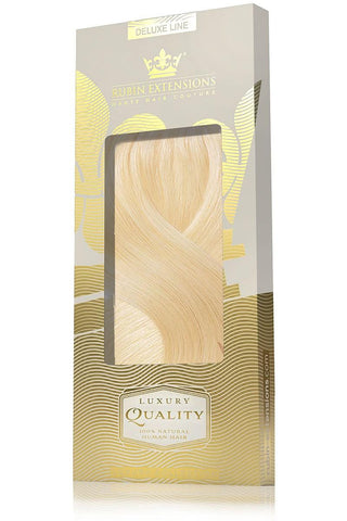 Extensions à clips cheveux véritables blond miel ligne luxe