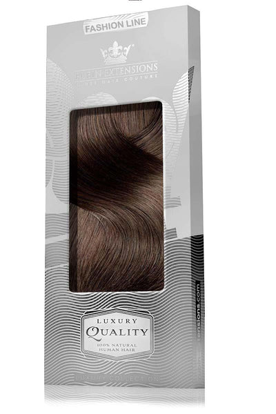 EXTENSIONS À CLIPS ChâtainFoncé Fashion Line