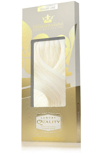 Extensions de cheveux naturels à clipser de QUALITÉ LUXE  Blond Platine