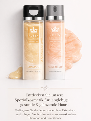 Echthaar Extensions Pflege