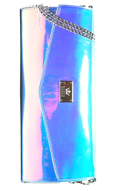 Aufbewahrungstasche für Clip-In Extensions, geöffnete Innenansicht – Rubin Extensions®
