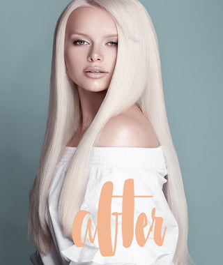 One-Piece / Halo Haarteil Extensions Kastanien-Dunkelbraun