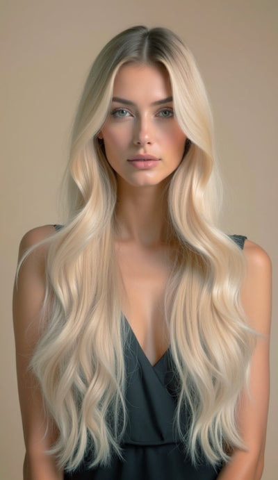 Rubin-Extensions Honigblonde Haare
