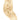 Frontalansicht der unsichtbaren Tape-In Extensions in Honigblond, Excellence Line, 35–55 cm – Rubin Extensions®