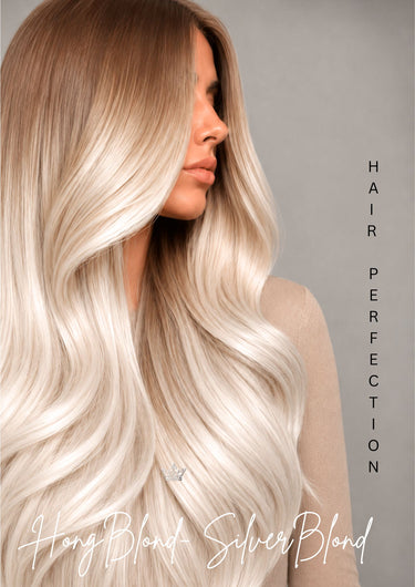 Rubin Extensions - Clip in Extensions - Honigblond & Silber-Blond Fashion Line