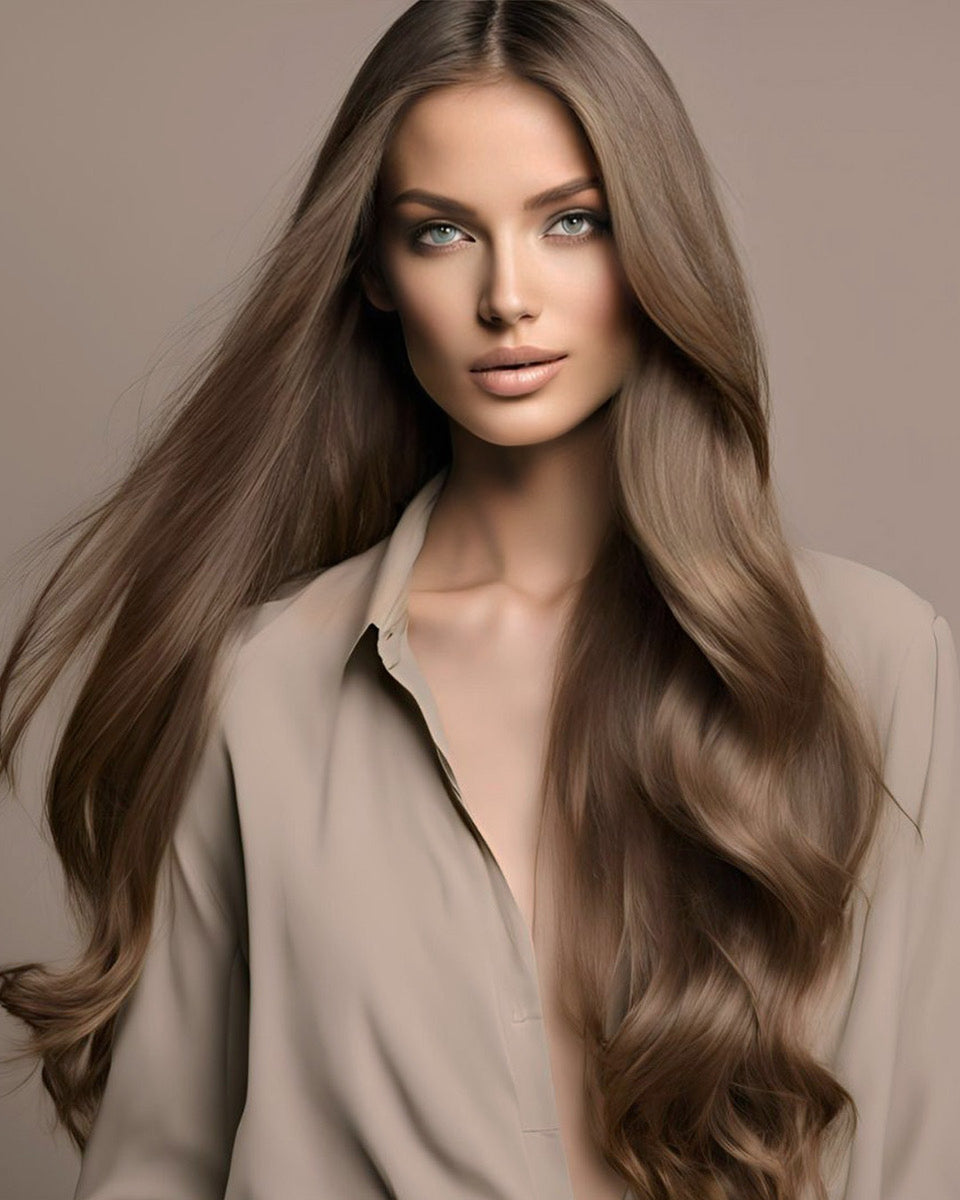 TAPE-IN EXTENSIONS ECHTHAAR PREMIUM  Natur-Goldbraun
