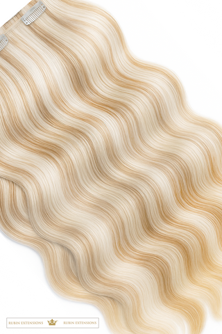 Clip-in Extensions Diamond Line Honigblond & Hellblond