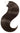 Warmer Schoko-Dunkelbraun Farbton bei den Pro Deluxe Microring Extensions, 100% Echthaar, 40–50 cm – Rubin Extensions®