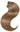 Hochwertige Pro Deluxe Microring-Strähnen im warmen Farbton Hellbraun-Karamell, 100% Echthaar in Remy Qualität – Rubin Extensions®