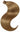 Ponytail Extensions in Hellbraun-Karamell aus Remy Qualität Echthaar, wählbare Länge 35 bis 55 cm – Rubin Extensions®