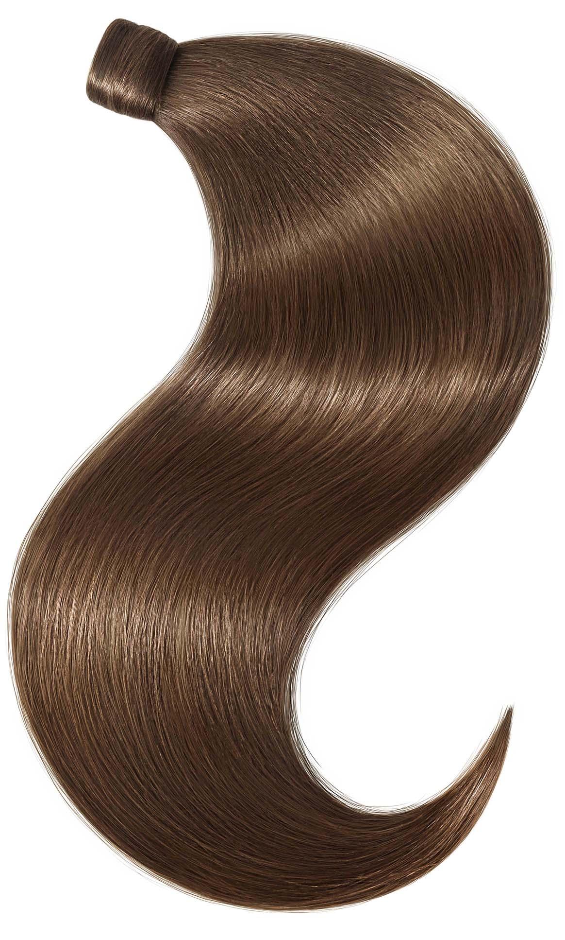 Extensions PONYTAIL châtain foncé