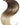Nahaufnahme des Ponytail-Clips in Schoko-Dunkelbraun & Platinblond, Remy Echthaar – Rubin Extensions®