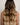 Model mit Clip-in Extensions Deluxe Line im Sombré-Look Schoko-Dunkelbraun & Platinblond, 100% Echthaar – Rubin Extensions®