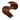 Premium Line Genius Weft Haartresse in Mahagoni-Braun, 100% Echthaar, Länge 50 cm ausgelegt – Rubin Extensions®