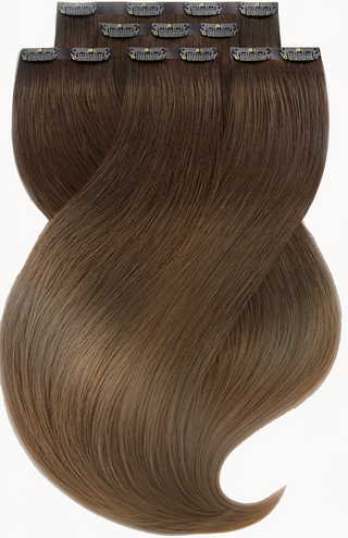 Clip-in Extensions Diamond Line Natur-Goldbraun