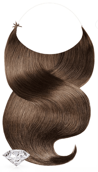 One-Piece / Halo Haarteil Extensions Natur-Goldbraun