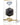 Verpackung der Clip-in Extensions Pure Diamond Line in Schwarz, Vorderansicht der Box – Rubin Extensions®