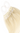 Makroaufnahme des unsichtbaren Ansatzes bei Hellblond Microrings, Remy Qualität Echthaar – Rubin Extensions®