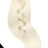 Set der unsichtbaren Tape-in Extensions in Schwarz-Braun & Platinblond, Remy Qualität Echthaar – Rubin Extensions®