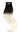 Tape-in Extensions Ombré Line in Schwarz & Hellblond, Länge 51 cm, 100% Echthaar – Rubin Extensions®
