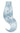 Tape-in Extensions Pro-Deluxe Line in Baby Blue Pastell, Fashion Farbton, Länge 51 cm – Rubin Extensions®