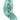 Nahaufnahme der Strähnen in Grün Pastell, Tape-in Extensions Pro Deluxe Pastell Line, 25g Echthaar – Rubin Extensions®