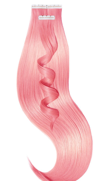 Tape-In Extensions Pro Deluxe Line in Pink, Fashion Color Edition, 41 bis 51 cm – Rubin Extensions®