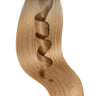 Tape-in Extensions Komplettset in Schwarz & Hellbraun-Karamell, Sombre-Farbverlauf, 100% Echthaar Remy Qualität, Länge 51 cm – Rubin Extensions®