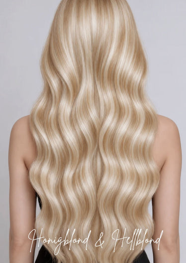 Clip-in Extensions Diamond Line Honigblond & Hellblond