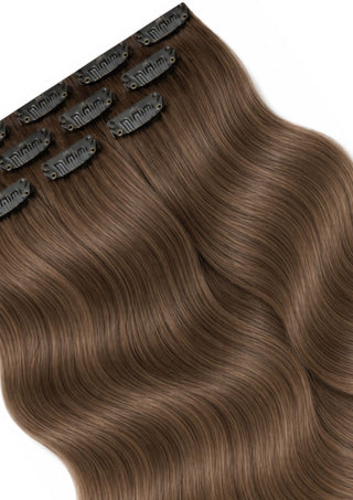 Clip-in Extensions Diamond Line Natur-Goldbraun | Rubin Extensions®
