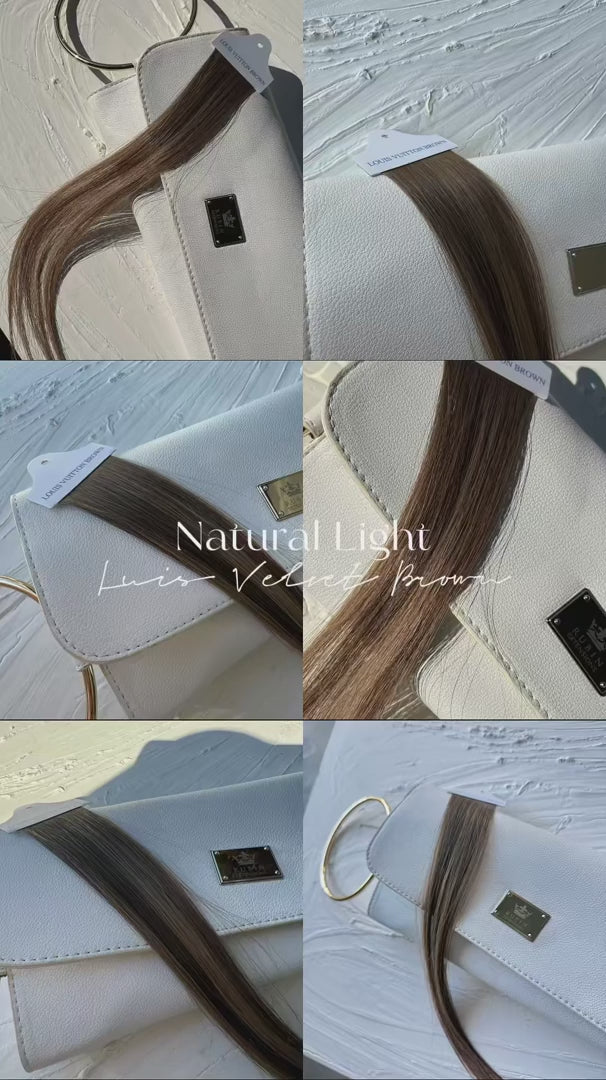 Genius Wefts, Farbton L. Velvet Brown