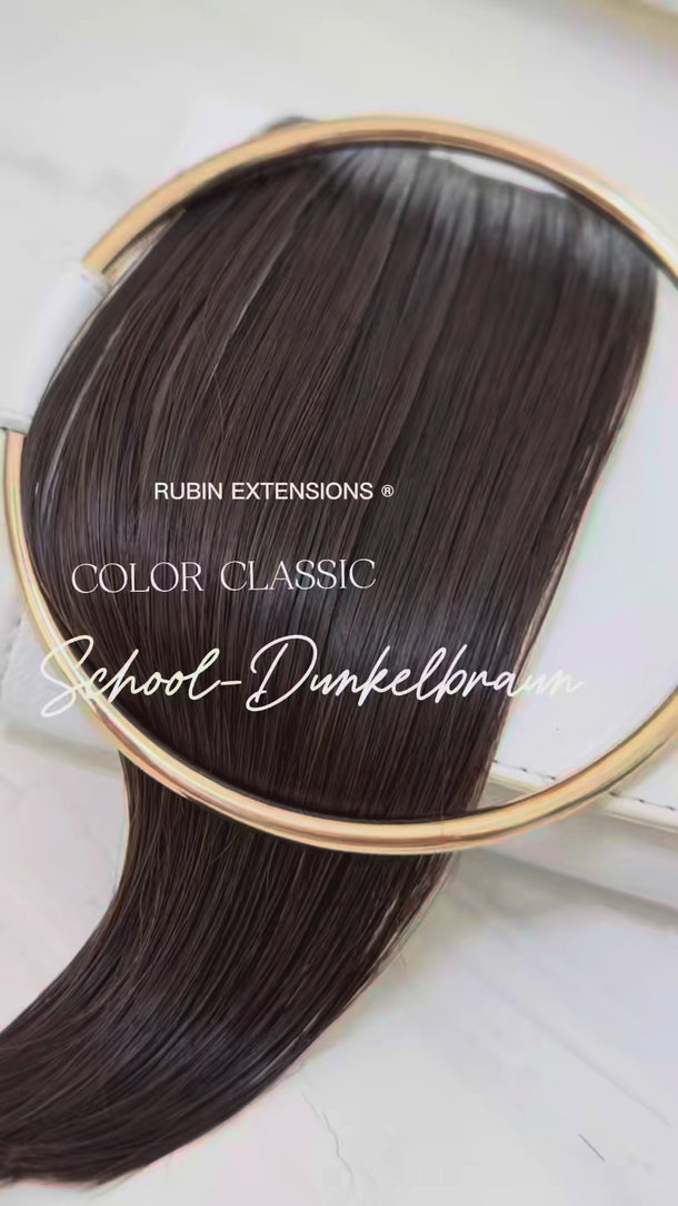 Schoko-Dunkelbraun Farbring, Tape-in Extensions