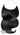 Halo One-Piece Haarteil in Schwarz, unsichtbares Echthaarband, Diamond Line – Rubin Extensions®