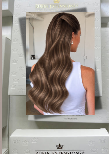 Clip-In Extensions Natur-Goldbraun & Hellbraun-Karamell Pure Diamand Line